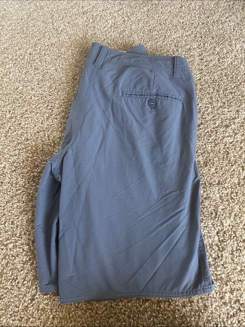 Patagonia Blue Men's Hybrid Shorts with Drawcord - Picture 4 of 4